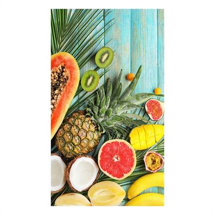 Good Morning Fruits serviette de plage