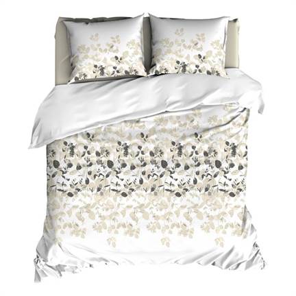 Satin d'Or Gardenia housse de couette