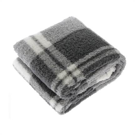 Unique Living Guus plaid polaire