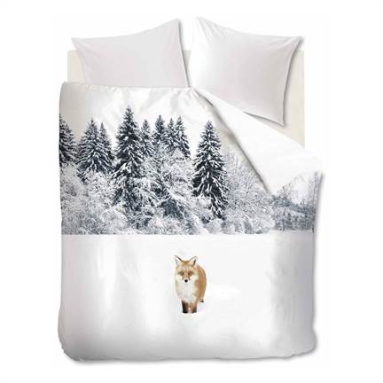 Ambiante Renard housse de couette en flanelle