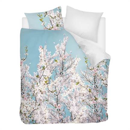 Snoozing Ciel Bleu housse de couette en flanelle
