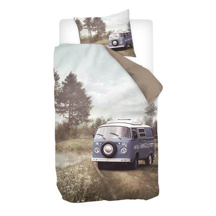 Snoozing Elon housse de couette en flanelle