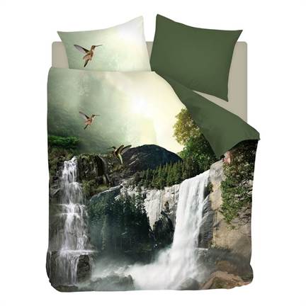 Snoozing Cascade housse de couette en flanelle