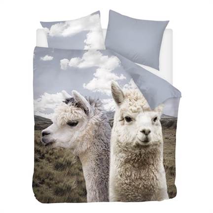 Snoozing Kelvin housse de couette en flanelle