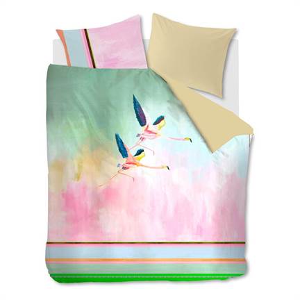 Oilily Oiseaux en Aquarelle housse de couette
