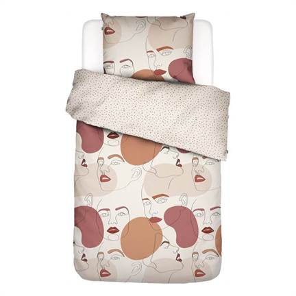Covers & Co Face Line Art housse de couette