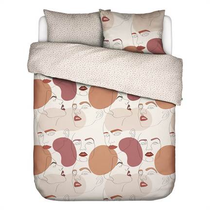 Covers & Co Face Line Art housse de couette