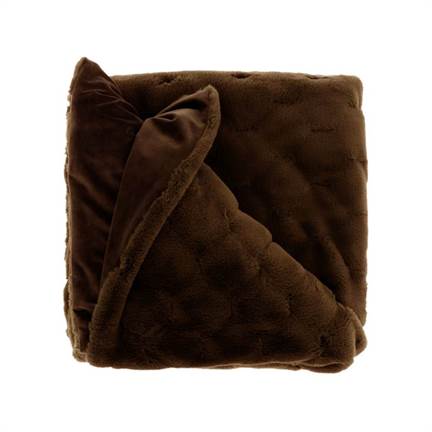 Unique Living Quincy plaid polaire