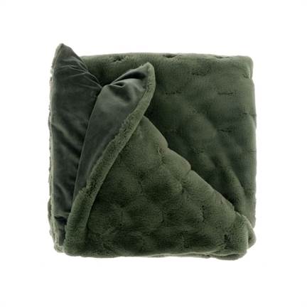 Unique Living Quincy plaid polaire