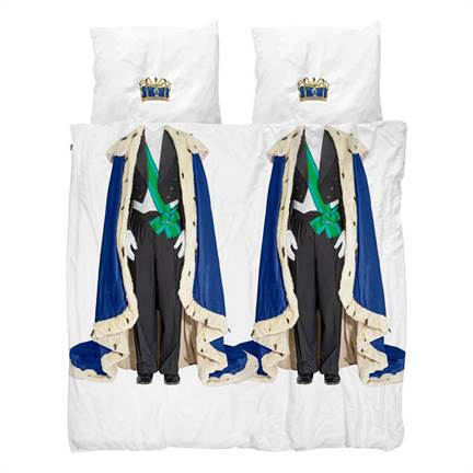SNURK Les Altesses : Roi & Roi housse de couette