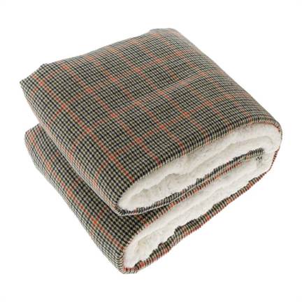 Unique Living Eton plaid polaire