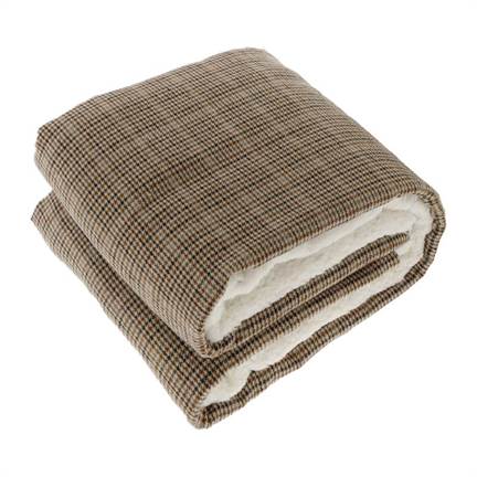 Unique Living Eton plaid polaire