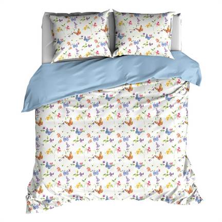 Romanette Papillon housse de couette