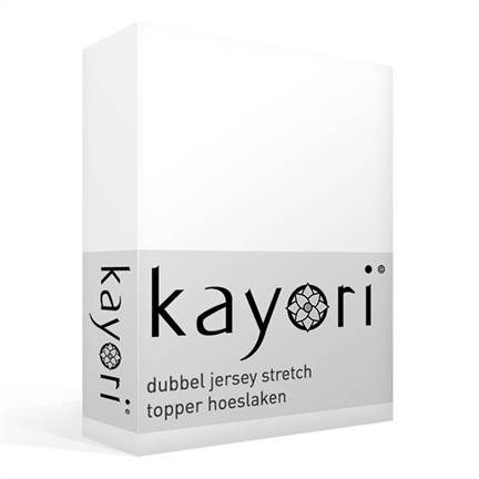 Kayori Kyoto drap-housse surmatelas en double jersey stretch