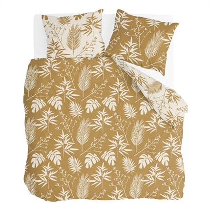 Byrklund Feuilles Dorées housse de couette
