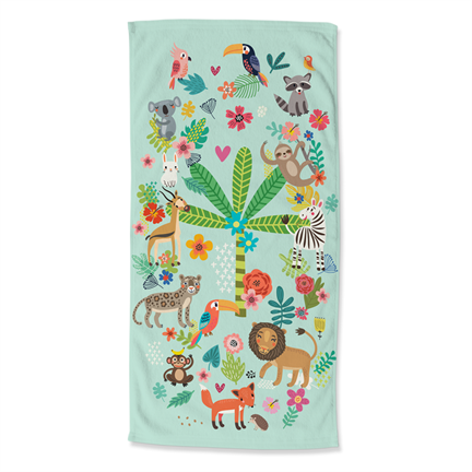 Good Morning Happy serviette de plage