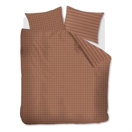 VT Wonen Quadrillage housse de couette en flanelle