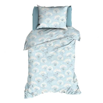 Romanette Fleurs de Neige housse de couette en flanelle