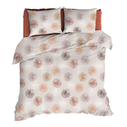 Romanette Flocons de Neige housse de couette en flanelle
