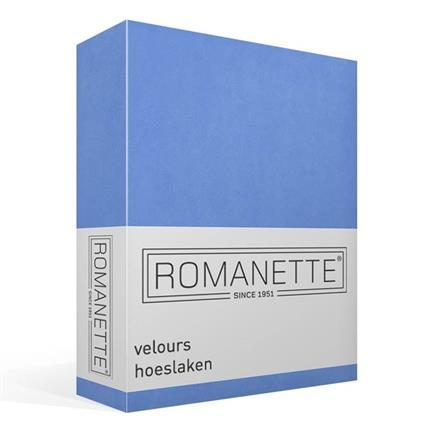 Romanette drap-housse velours