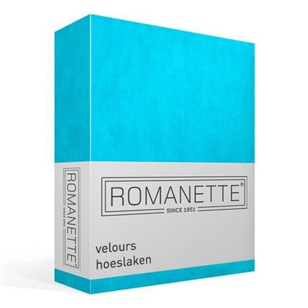 Romanette drap-housse velours