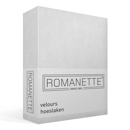 Romanette drap-housse velours