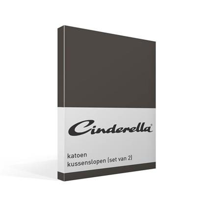 Cinderella Basic taies d’oreiller en coton 57 fils (lot de 2)
