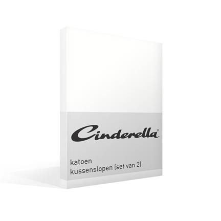 Cinderella Basic taies d’oreiller coton 57 fils (lot de 2)
