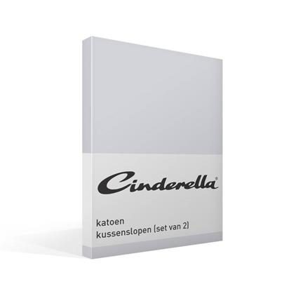 Cinderella Basic taies d'oreiller en coton 57 fils (lot de 2)