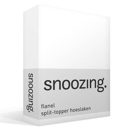 Snoozing drap-housse surmatelas TR en flanelle