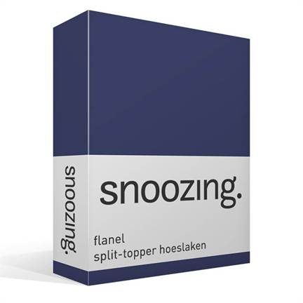 Snoozing drap-housse surmatelas TR en flanelle