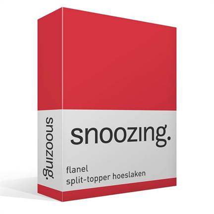 Snoozing drap-housse surmatelas TR en flanelle