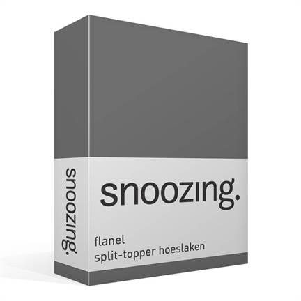 Snoozing drap-housse surmatelas TR en flanelle