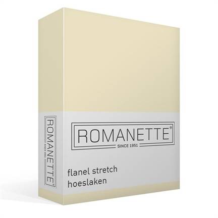 Romanette drap-housse flanelle stretch
