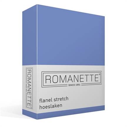Romanette drap-housse flanelle stretch