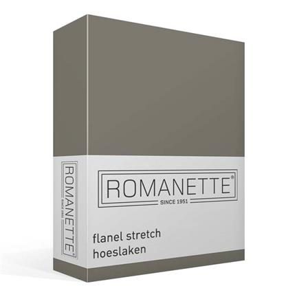 Romanette drap-housse flanelle stretch