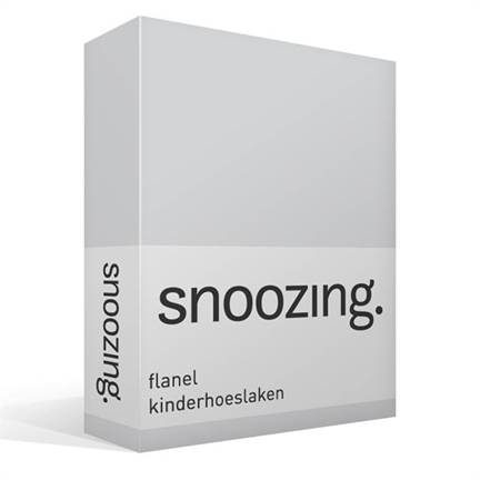 Snoozing drap-housse enfant en flanelle