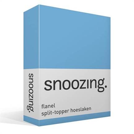 Snoozing drap-housse surmatelas TR en flanelle
