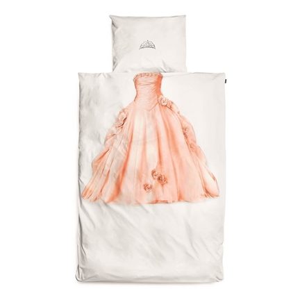 SNURK Princesse housse de couette en flanelle