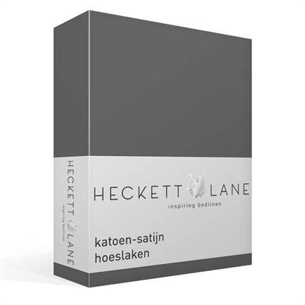 Heckett & Lane drap en satin de coton