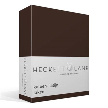 Heckett & Lane drap en satin de coton