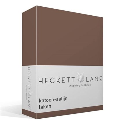 Heckett & Lane drap en satin de coton
