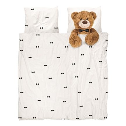 SNURK Nounours housse de couette en flanelle