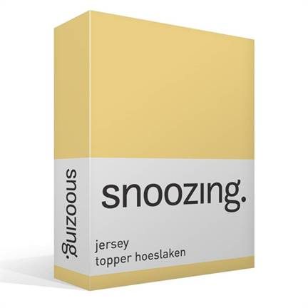 Snoozing drap-housse pour surmatelas en jersey