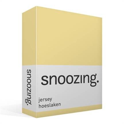 Snoozing drap-housse en jersey