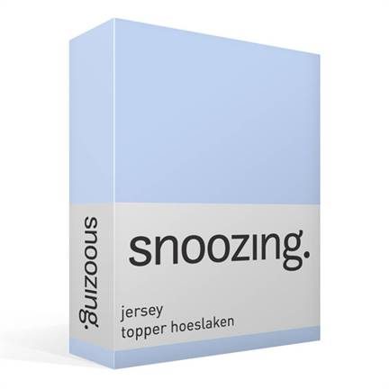 Snoozing drap-housse pour surmatelas en jersey