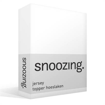 Snoozing drap-housse pour surmatelas en jersey