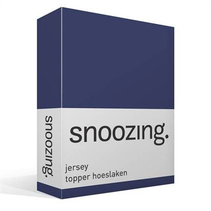 Snoozing drap-housse pour surmatelas en jersey