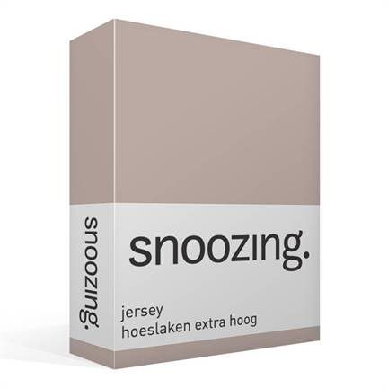 Snoozing drap-housse en jersey grand bonnet