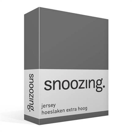 Snoozing drap-housse en jersey grand bonnet